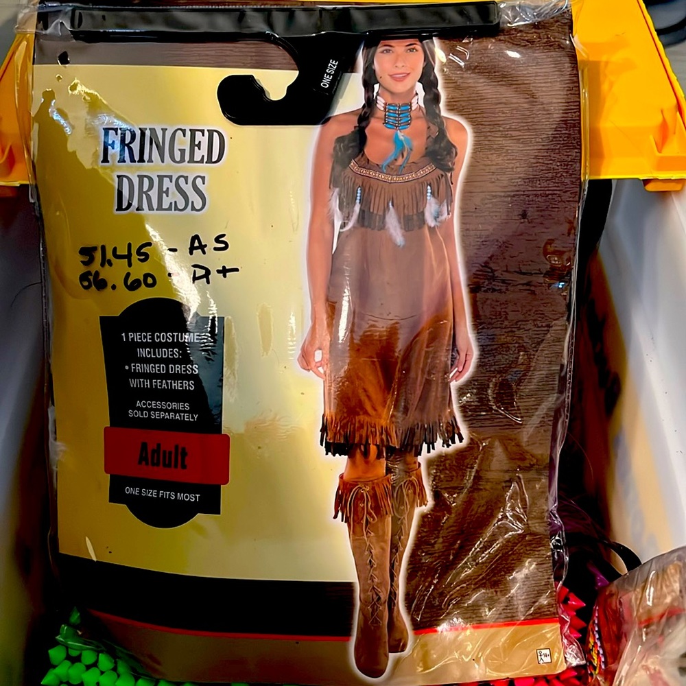 Fringed Indian Costume